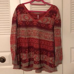 Free People V-neck Sweater